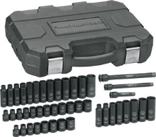 Gearwrench 84916 44 Pc. 3/8" Dr. Impact SAE/Metric Standard & Deep Socket Set