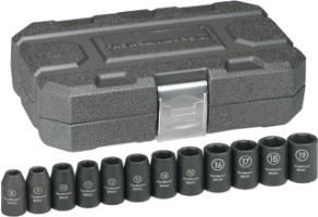 Gearwrench 84930 12 Pc. Impact Socket Set Metric 1/2" Dr.