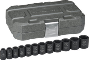 Gearwrench 84931 12 Pc. Impact Socket Set SAE 1/2" Dr.