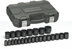 Gearwrench 84933 25 Pc. Impact Socket Set Metric 1/2" Dr.