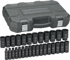 Gearwrench 84935 29Pc. 1/2" Dr. Deep Impact Socket Set