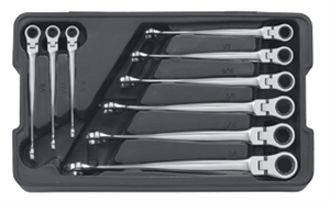 Gearwrench 85298 9 Pc XL X-Beam™ Flex Ratcheting Wrench Set-SAE Gearwrench 85298 9 Pc XL X-Beam™ Flex Ratcheting Wrench Set-SAE