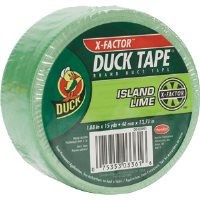 Duck Brand 868089 Duct Tape 1.88" x 15 yd, Island Lime