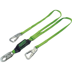 Sperian 8798B/6FTGN Miller BackBiter&reg; Tie-Back Lanyard, 2-Leg