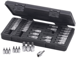 Gearwrench 890040 39 Pc. Vortex™ Bit Socket Set