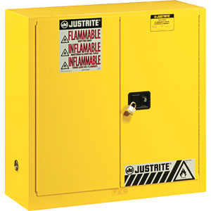 Justrite 893000 Sure-Grip&reg; EX 30 Gal Storage Cabinet, Manual