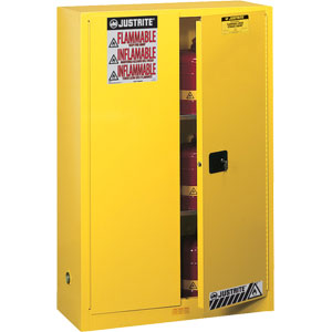Justrite 894500 Sure-Grip&reg; EX 45 Gal Storage Cabinet, Manual