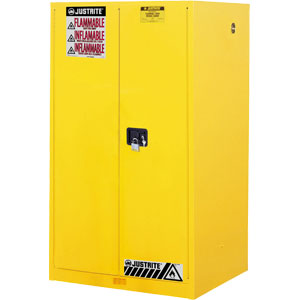 Justrite 899000 Sure-Grip&reg; EX 90 Gal Safety Cabinet, Manual