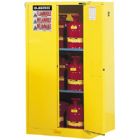 Justrite 894580 Sure-Grip® EX 45 Gal Safety Cabinet, Self Closing