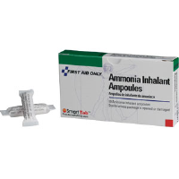 First Aid Only A5009-AMP Ammonia Inhalant Ampoules, 10/Box