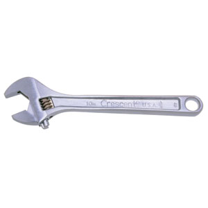 Cooper Tools AC110 Crescent Chrome Adjustable Wrench, 10&#34;