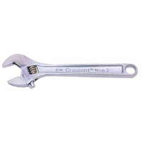 Cooper Tools AC18 Crescent Chrome Adjustable Wrench, 8"