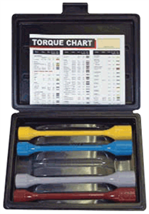 K Tool International ACC-10-0315 Accutorq 4 Pc. Torque Socket Set