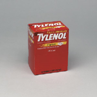 40900 Extra Strength Tylenol, 50/Pk, 2Pk/Box