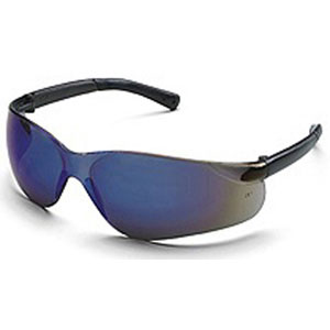 MCR Safety BK118 Bearkat&reg; Safety Glasses,Blue Mirror