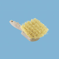 Pro Line Brush 4308 Cream Colored Polypropylene Utility Brush, 8.5"