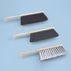 Pro Line Brush 5408 Gray Flagged Plastic Counter Brush, 8&quot;