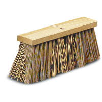 Pro Line Brush 7116 Palmyra Stalk Street Sweep Broom, 16"