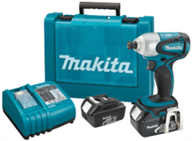 Makita BTD141 18V LXT Lithium-Ion Cordless Impact Driver Kit