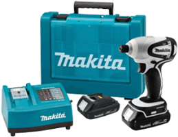 Makita BTD142HW 18V Compact Lithium-Ion Cordless Impact Driver Kit