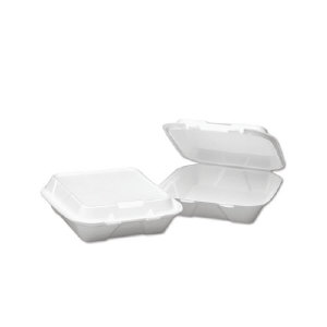 Boardwalk 109 Snap-it Foam Sandwich Carryout Containers, 500/Cs.