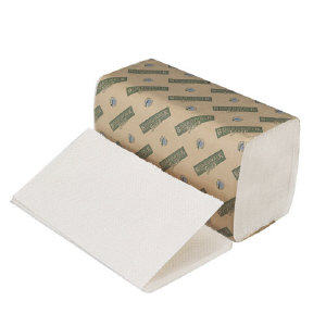 Boardwalk 12GREEN Green Single-Fold Towel