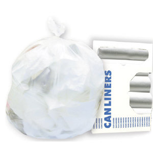 Boardwalk 242306 High-Density Clear Can Liners, 24x24, 1000/Cs.