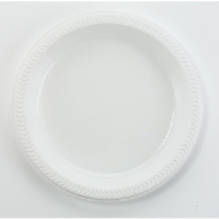 Boardwalk 6IMPACT Heavy Duty 6 Inch Plastic Plates, 1000/Cs.