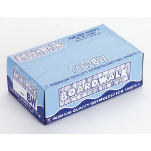 Boardwalk 7166 Pop Up Aluminum Foil Sheets, 6/500