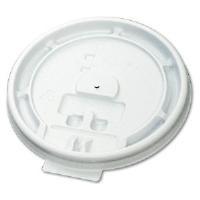 Boardwalk 8TABLID 8 Ounce Tear Tab Plastic Cup Lids, 1000/Cs.