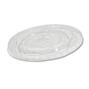 Boardwalk YLP-20C 20 Ounce Cup Plastic Flat Lids