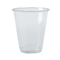 Boardwalk YP-10C Clear Plastic Cups, 10 Ounce, 900/Cs.