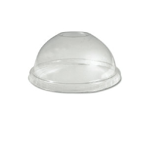 Boardwalk YPDL-20C 5 Ounce Sundae Clear Dome Lids, 900/Case