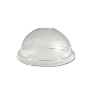 Boardwalk YPDL-24C 12 Ounce Sundae Clear Dome Lids, 900/Case