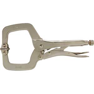 Cooper Tools C11CCSV Crescent&reg; 11&#34; Locking C-Clamp w/ Swivel Pads