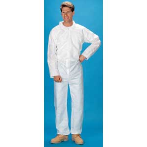 Lakeland C8412 SafeGard&reg; SMS Coverall w/ Zipper, 25/Cs. 2XL