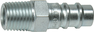 Amflo C91 Male 1/4&#34; HVLP Brass Coupler