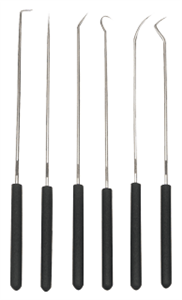 Ullman Devices CHP6-L 6 Pc. Hook &amp; Pick Set