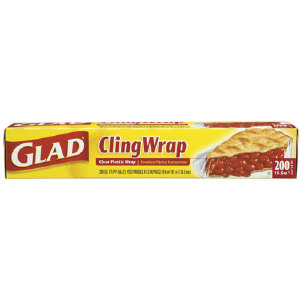 Clorox 20 GLAD&#174; Cling Wrap, 12/200 Feet