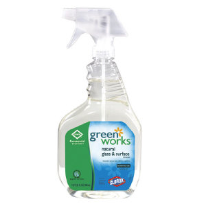 Clorox 459 Clorox&#174; Green Works&#8482; Glass &amp; Surface Cleaner RTU, 12/32 Oz