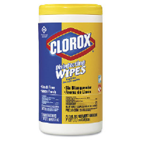 Clorox 15948 Clorox® Lemon Fresh Disinfecting Wipes, 6/Cs.