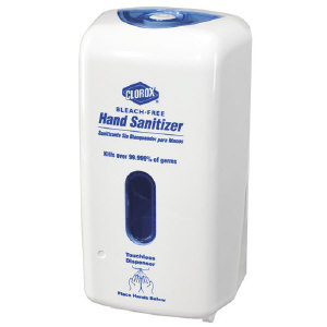 Clorox 30242 Clorox® Touchless Hand Sanitizer Dispenser, 4/Case