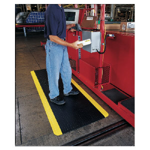 Ludlow Composites CD35 BYB Industrial Deck Plate Anti-Fatigue Mat