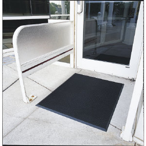 Ludlow Composites FTS432BK Finger-Tip&#174; Outdoor/Indoor Scraper Mats, 24x32&quot;