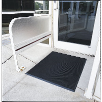 Ludlow Composites FTS432BK Finger-Tip® Outdoor/Indoor Scraper Mats, 24x32"