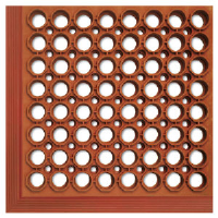 Ludlow Composites WSCT35 TCO Safewalk-Light™ Anti-Fatigue Drainage Mats, Orange