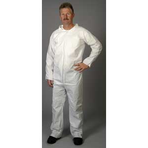 Lakeland CTL412 MicroMAX&reg; NS Coverall w/ Zipper, 25/Cs. L