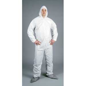 Lakeland CTL414 MicroMAX&reg; NS Coverall - Zip, Elast. Wrists/Ankles/Hood/Boot, 25/Cs.2XL