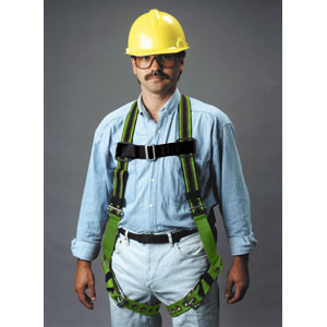 Sperian E650-4/SMGN Miller DuraFlex&reg; Stretchable Safety Harness, Sm/Md