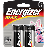 Energizer E93BP-2 Energizer Max C Batteries, 2/Pkg